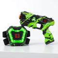 Pistolet laser tag z kamizelką LED