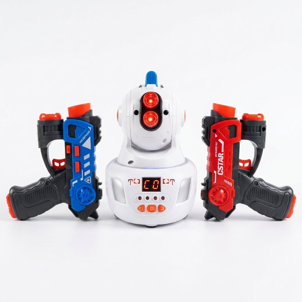 Projektor Laser Hunt z niebieskim i czerwonym pistoletem